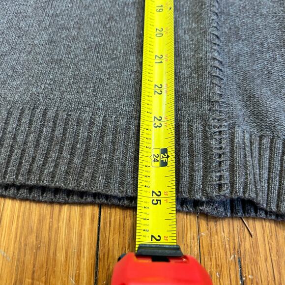 The North Face Mock Henley Women’s Large Brown Wool Blend Knit Sweater - Picture 13 of 14